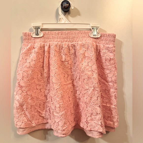 Candies light pink mini skirt - Picture 3 of 3